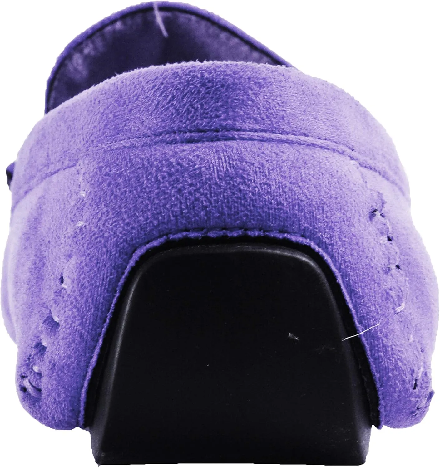 Amali Walken Men's Casual Slip-On Loafers, Driving Moccasin Shoes for Men with Silver Buckle, Available in Plush Microfiber and PU Leather