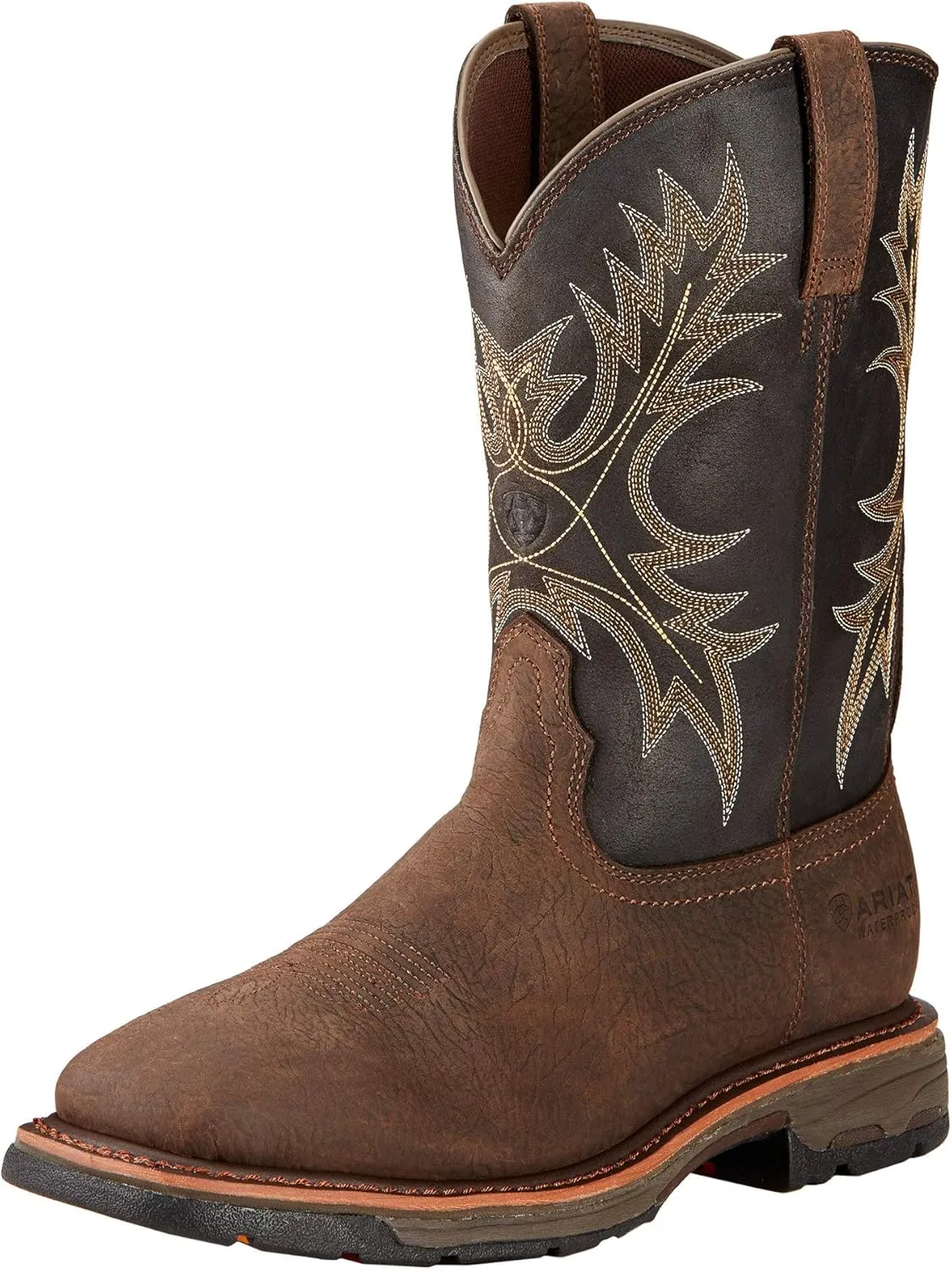 Ariat Men's WorkHog Wide Square Toe Waterproof Work Boot