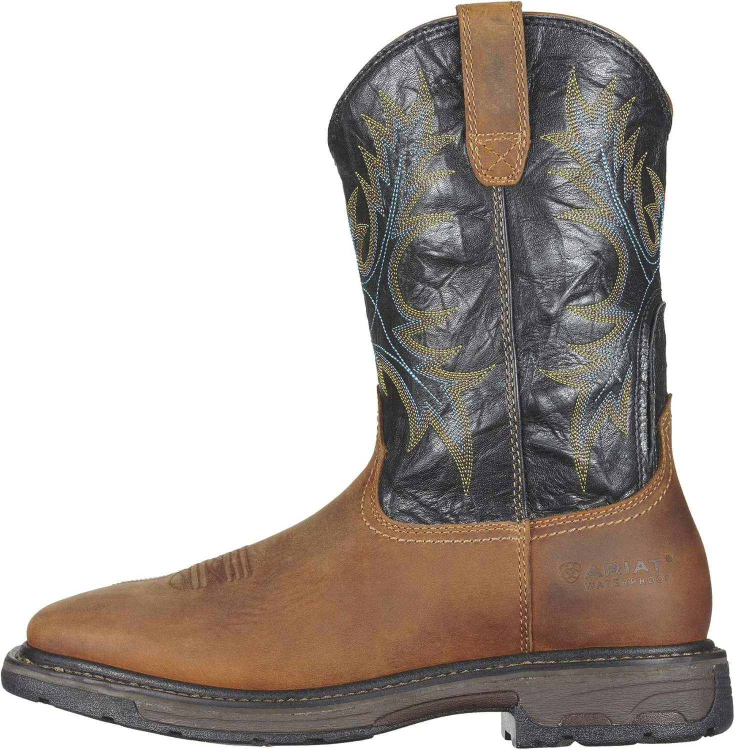 Ariat Men's WorkHog Wide Square Toe Waterproof Work Boot
