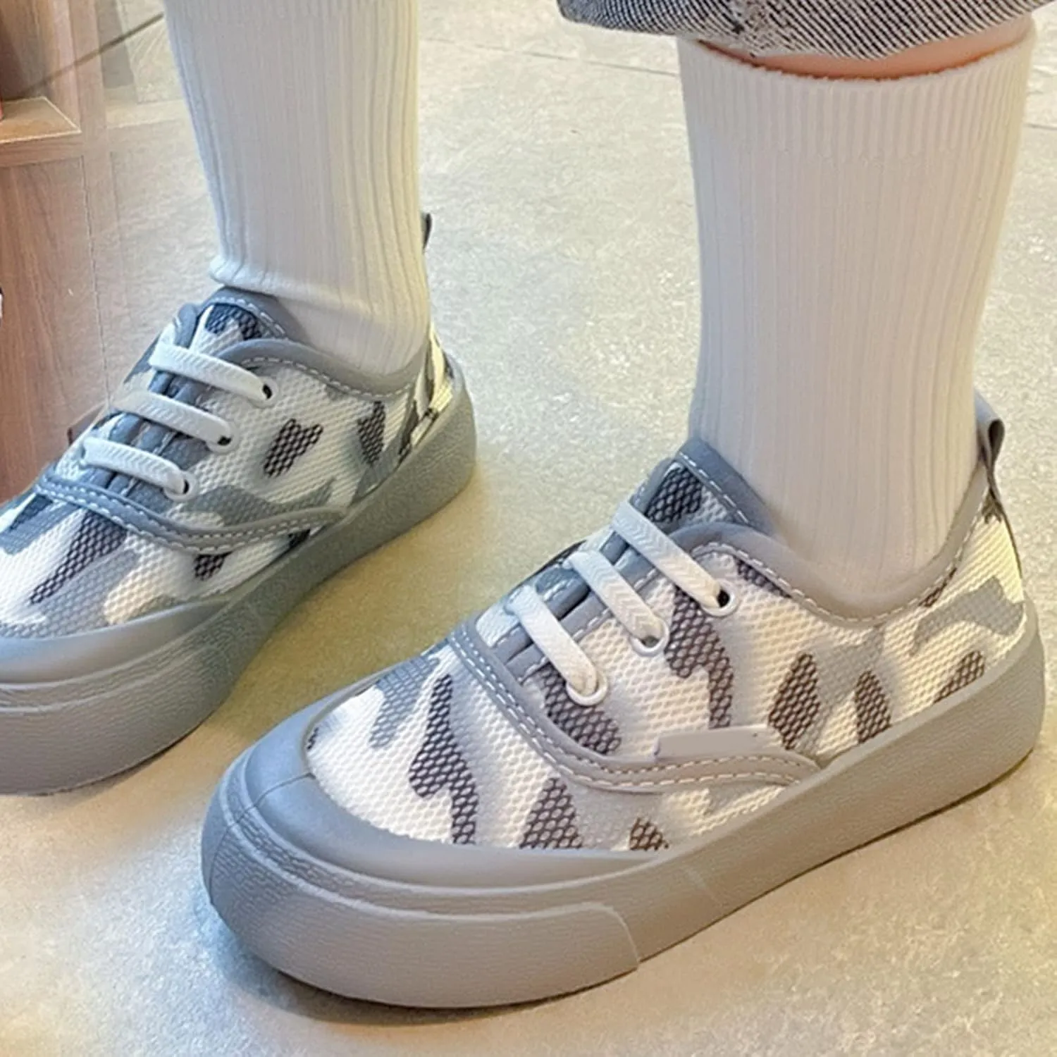 Boys Slip on Sneakers Toddler Little Kid Canvas Shoes Girls Low top Slip on Hook and Loop Casual Running Shoes Fashion