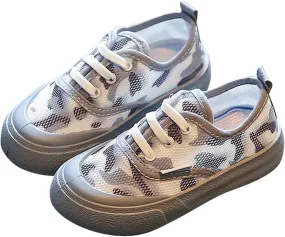 Boys Slip on Sneakers Toddler Little Kid Canvas Shoes Girls Low top Slip on Hook and Loop Casual Running Shoes Fashion
