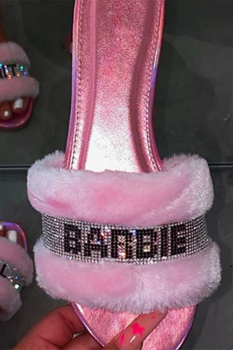 Casual Round Teddy Comfortable Shoes