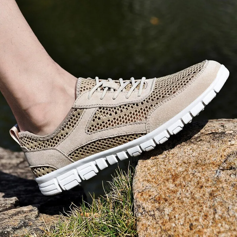 Fashion Spring Casual Comfortable Mesh Men's Shoes