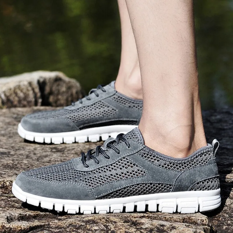 Fashion Spring Casual Comfortable Mesh Men's Shoes