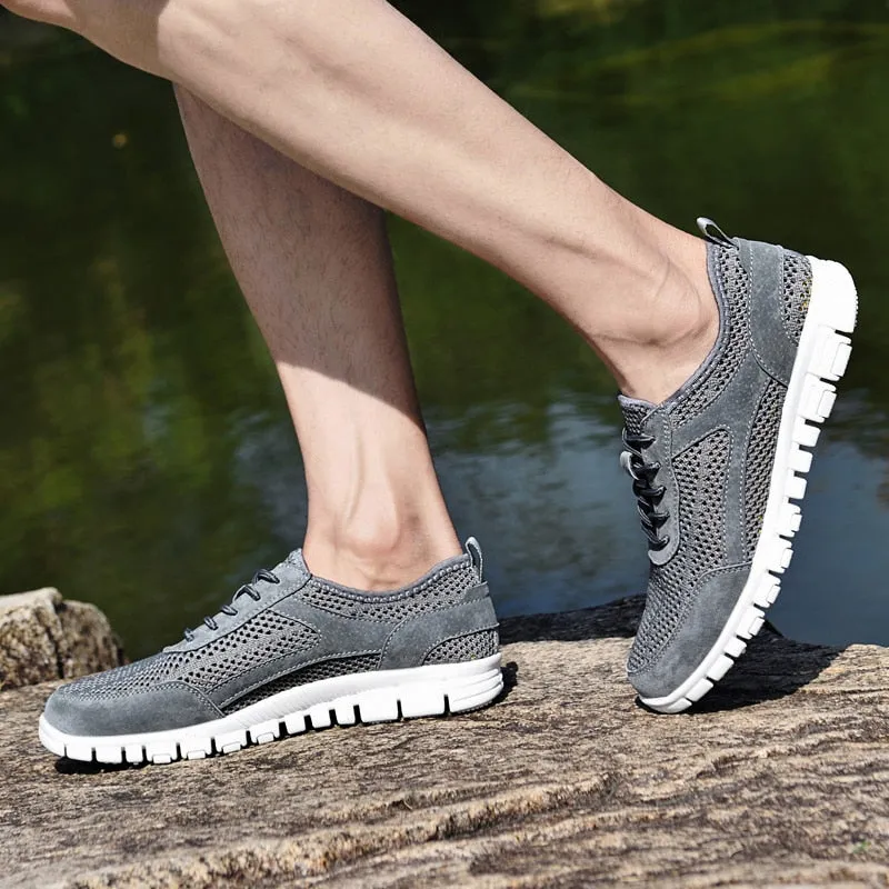 Fashion Spring Casual Comfortable Mesh Men's Shoes