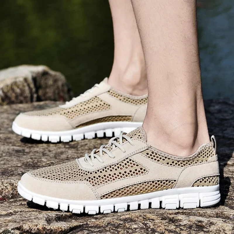 Fashion Spring Casual Comfortable Mesh Men's Shoes