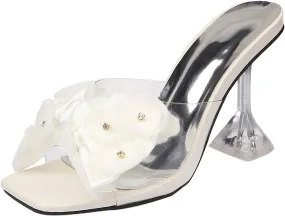 Heels Square Open Toe Strappy High Heels Sandals Women's Fashion Shows Banquets High Heel Square Toe Shoes