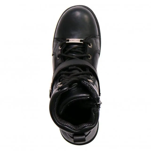 Hot Leathers Women's 6" Full Lace Front Boots With Buckle