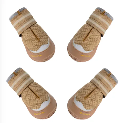 QUMY Dog Shoes for HOT PAVEMENT - Blue