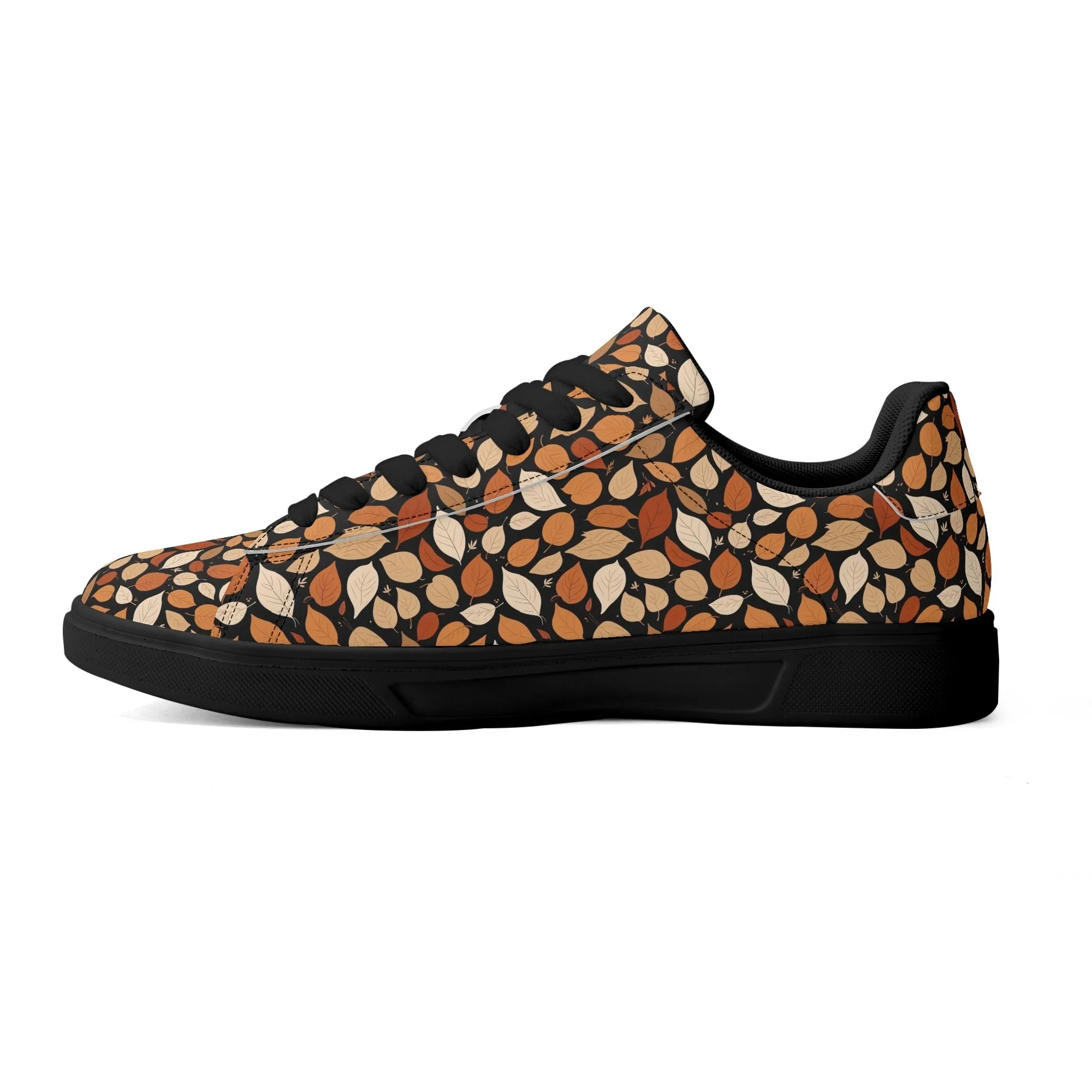 Red Leaves Adult Lightweight Brand Low Top Leather Shoes