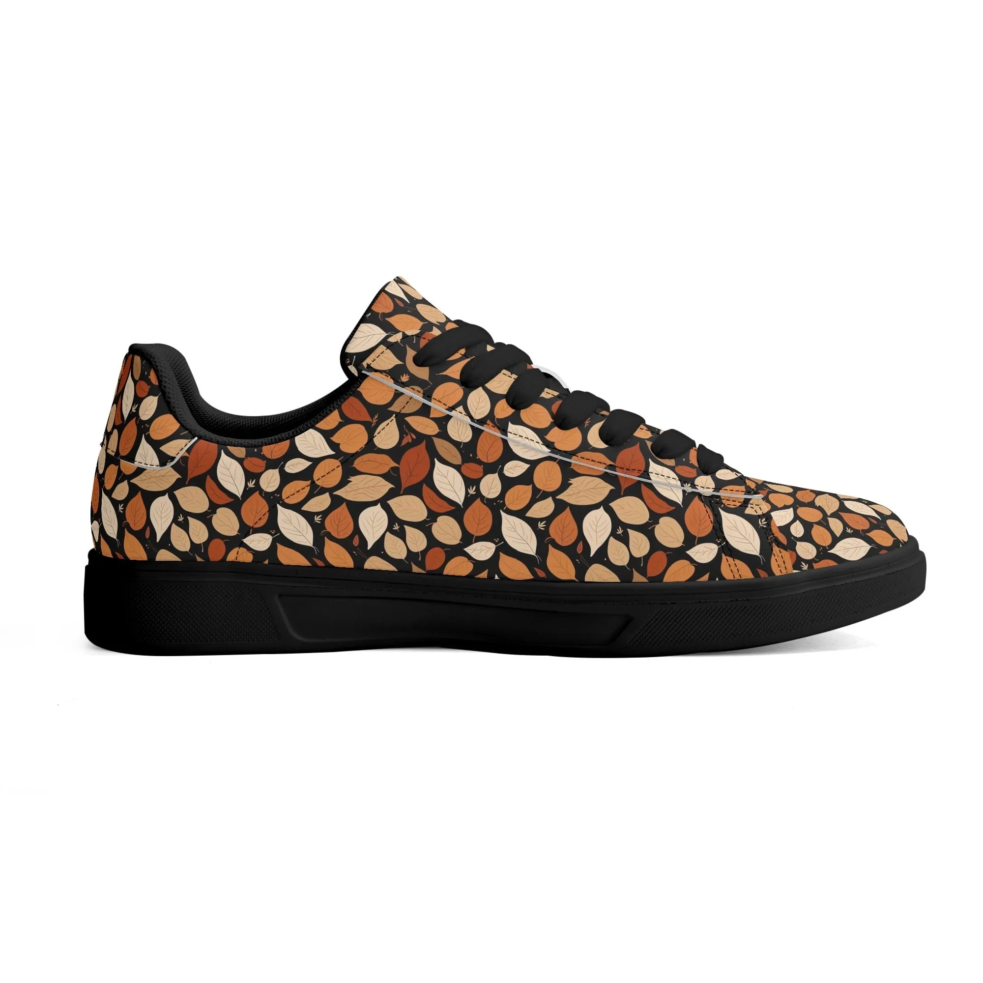 Red Leaves Adult Lightweight Brand Low Top Leather Shoes