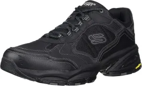 Skechers Men's Oak Canyon Redwick Trainers, Black, 10.5 Wide