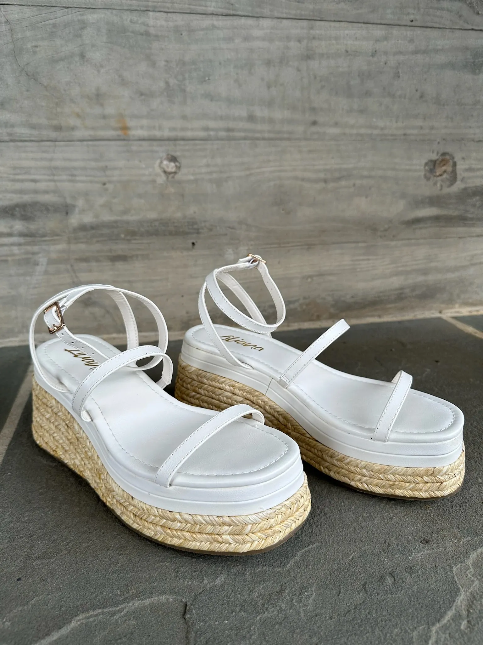 Tora Espadrille- White