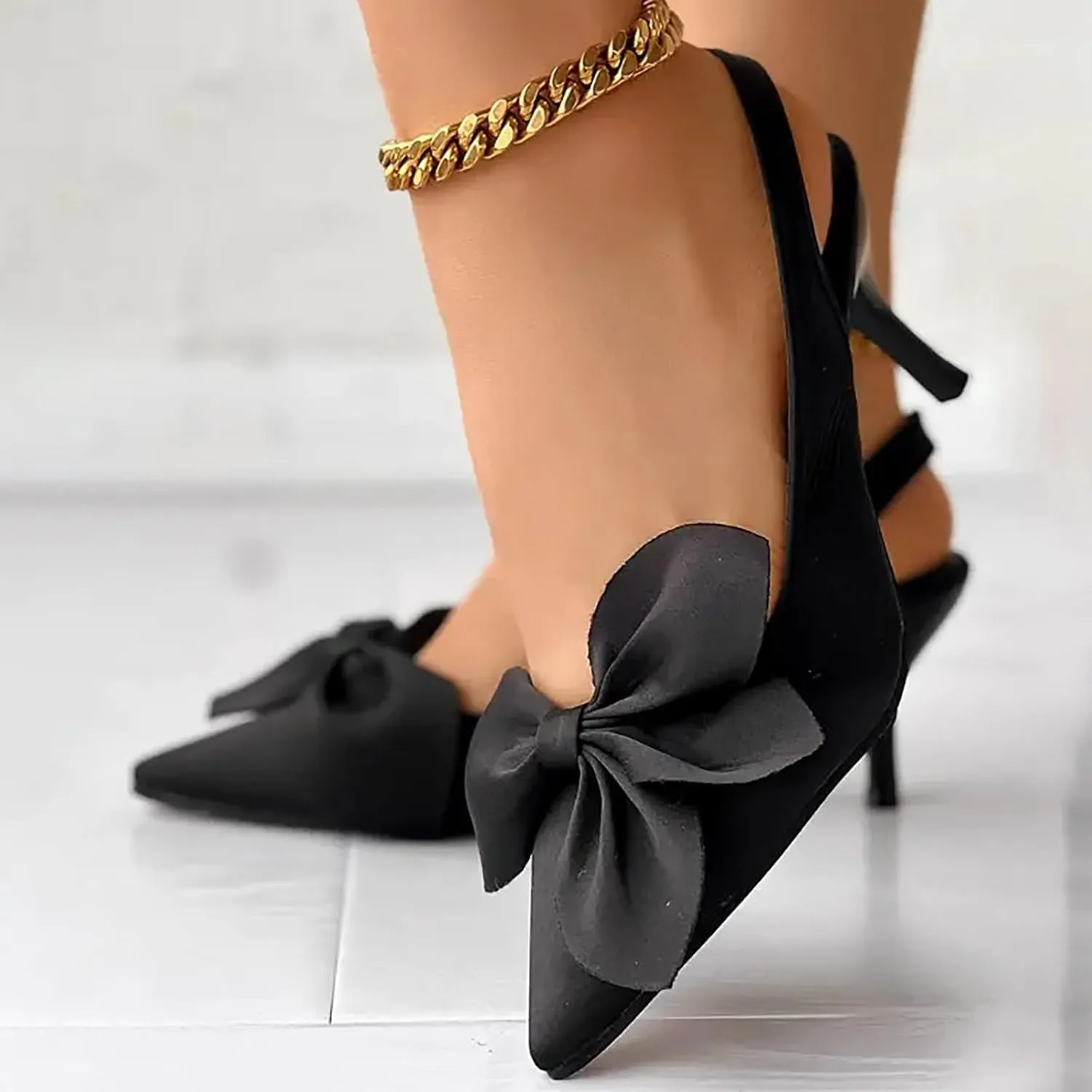 Women Sandals Dressy SexyPlus Size Elegant Black Green Black White Shoes Dressy Shoes