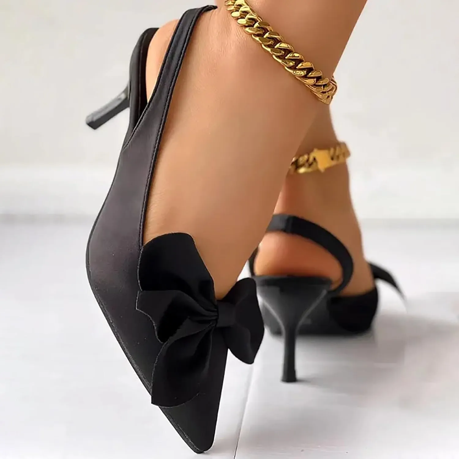 Women Sandals Dressy SexyPlus Size Elegant Black Green Black White Shoes Dressy Shoes